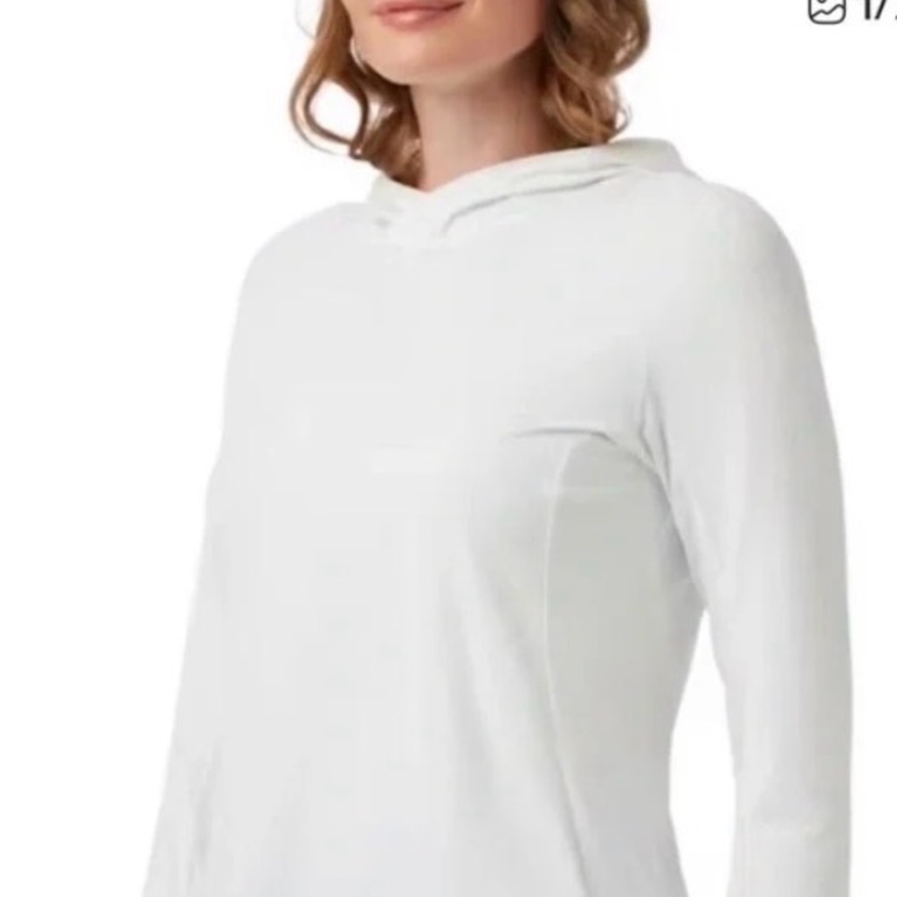 Yeti White Women's Hooded Pullover